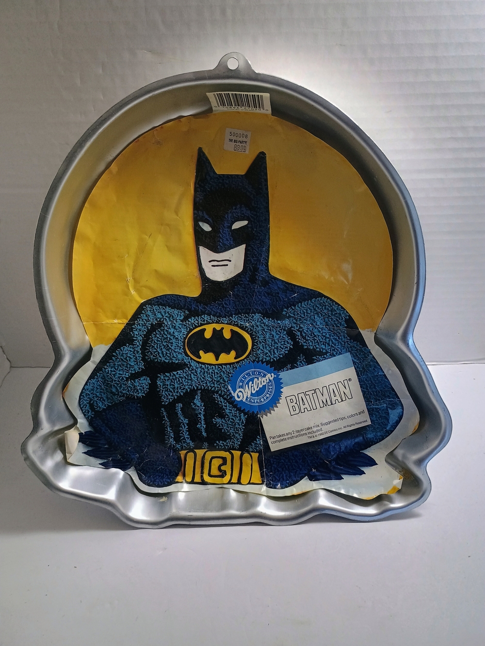 Wilton Batman Cake Pan - Blue and Yellow